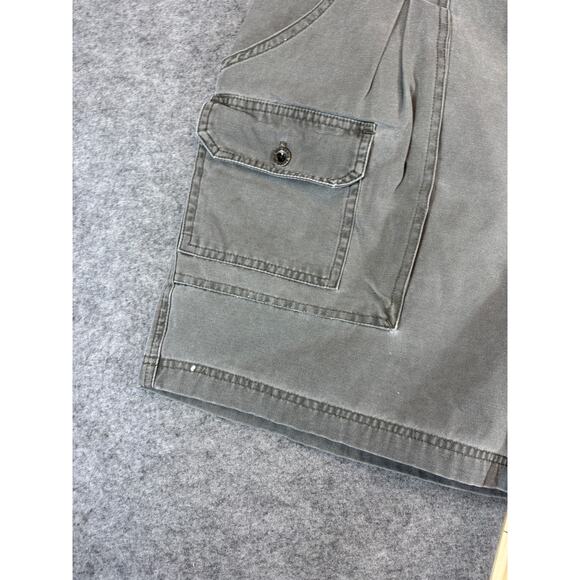 VINTAGE Eddie Bauer Cargo Shorts Mens 38 Gray Utility Tactical Hiking Outdoor - Picture 7 of 7
